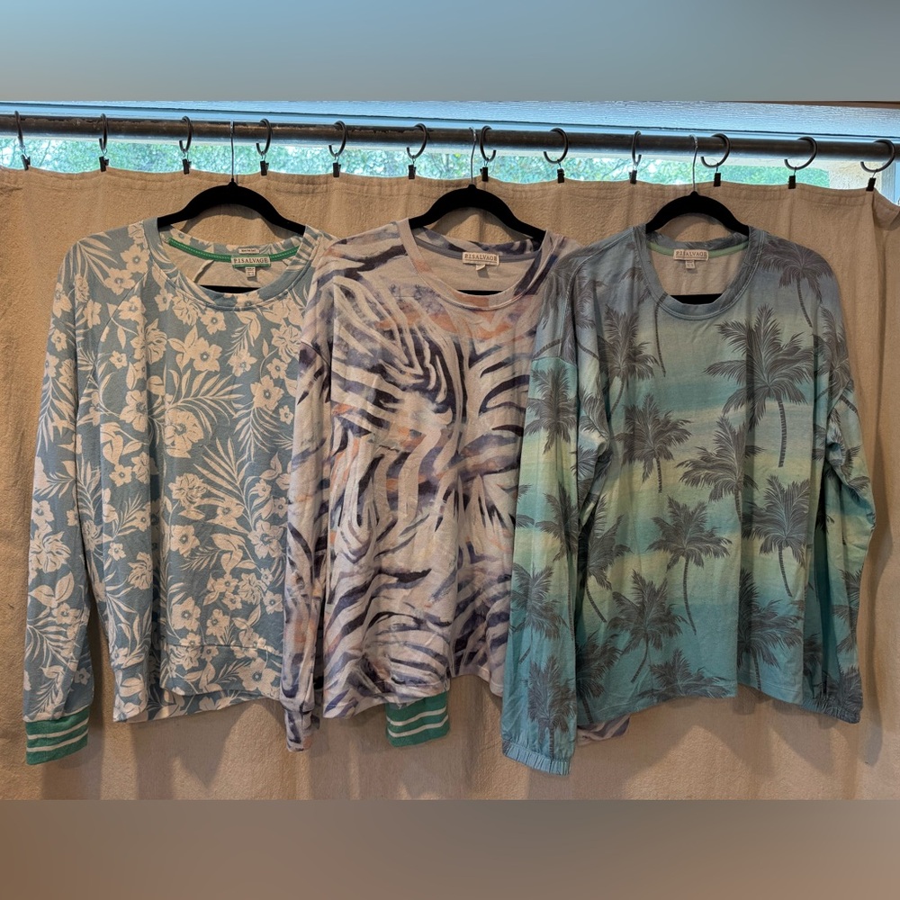 Women’s Printed light weight Florida Sweat Shirts - Tropical & Floral Styles